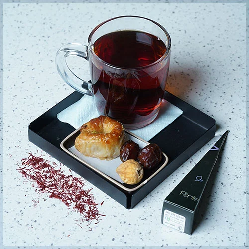 چای زعفران
